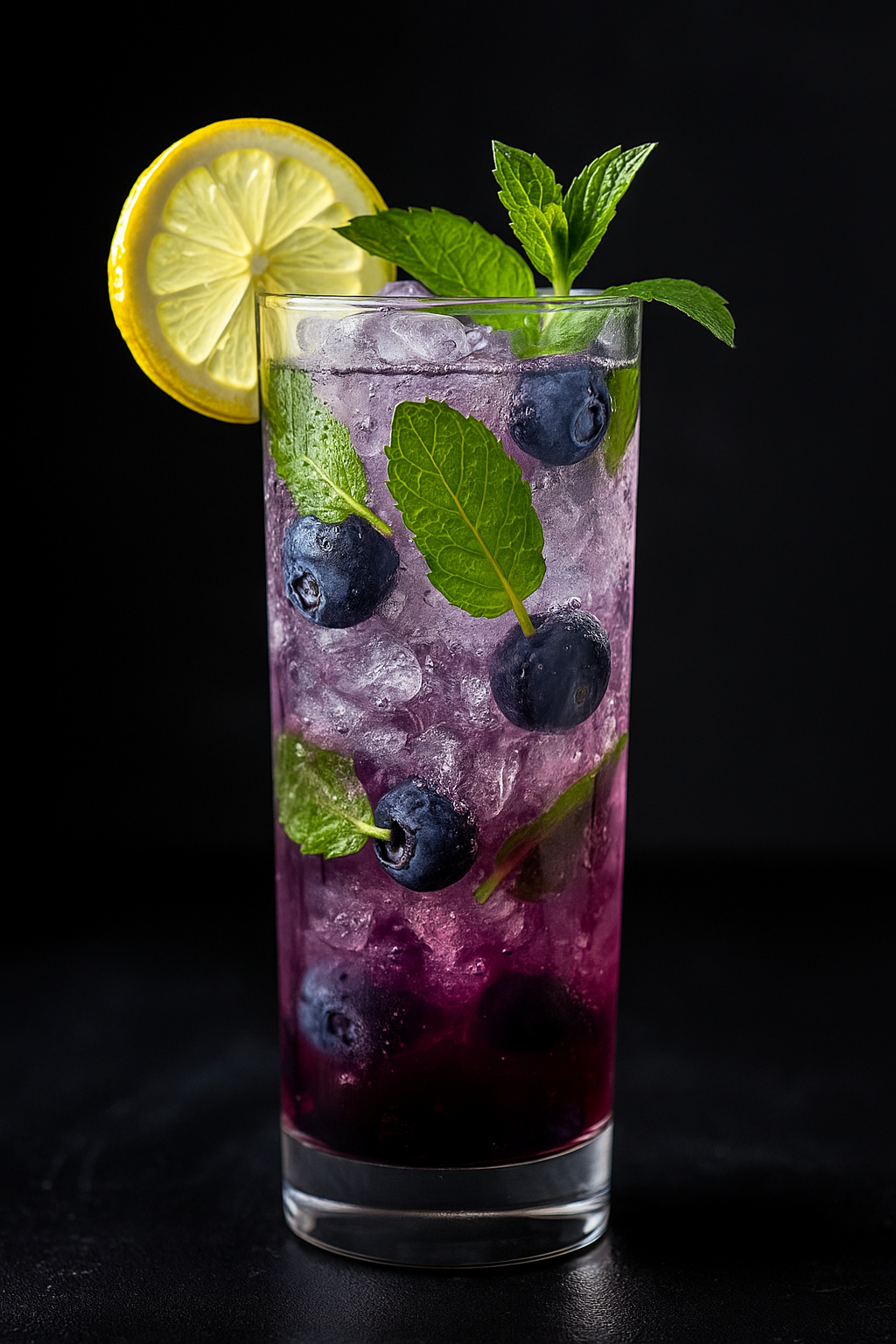 Blueberry mojito