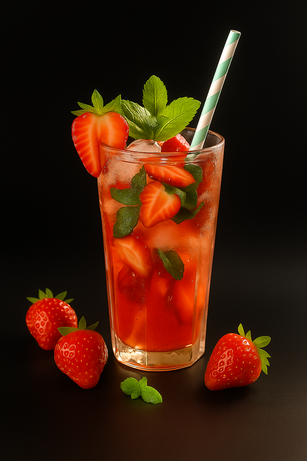 Strawberry mojito