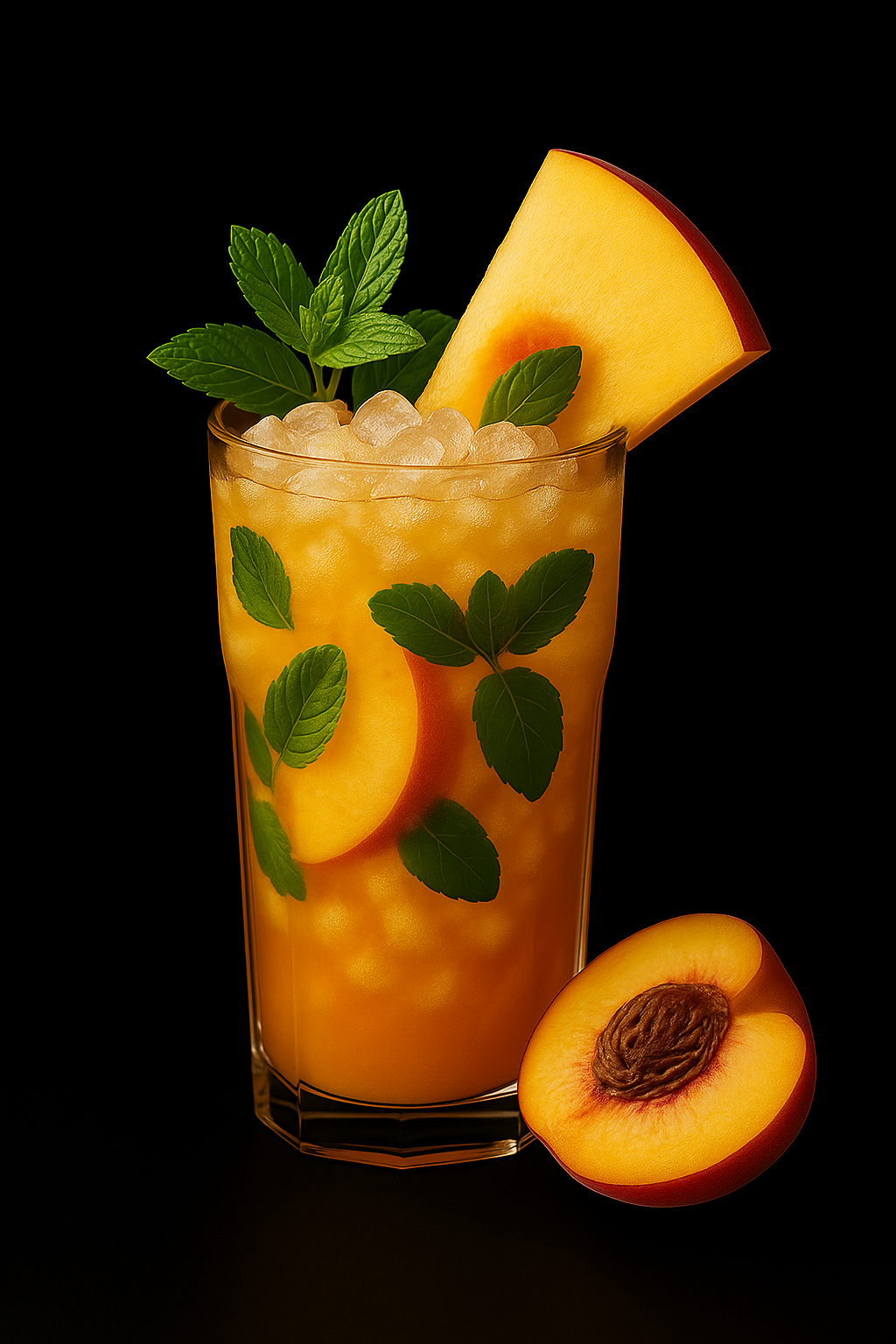 Peach mojito