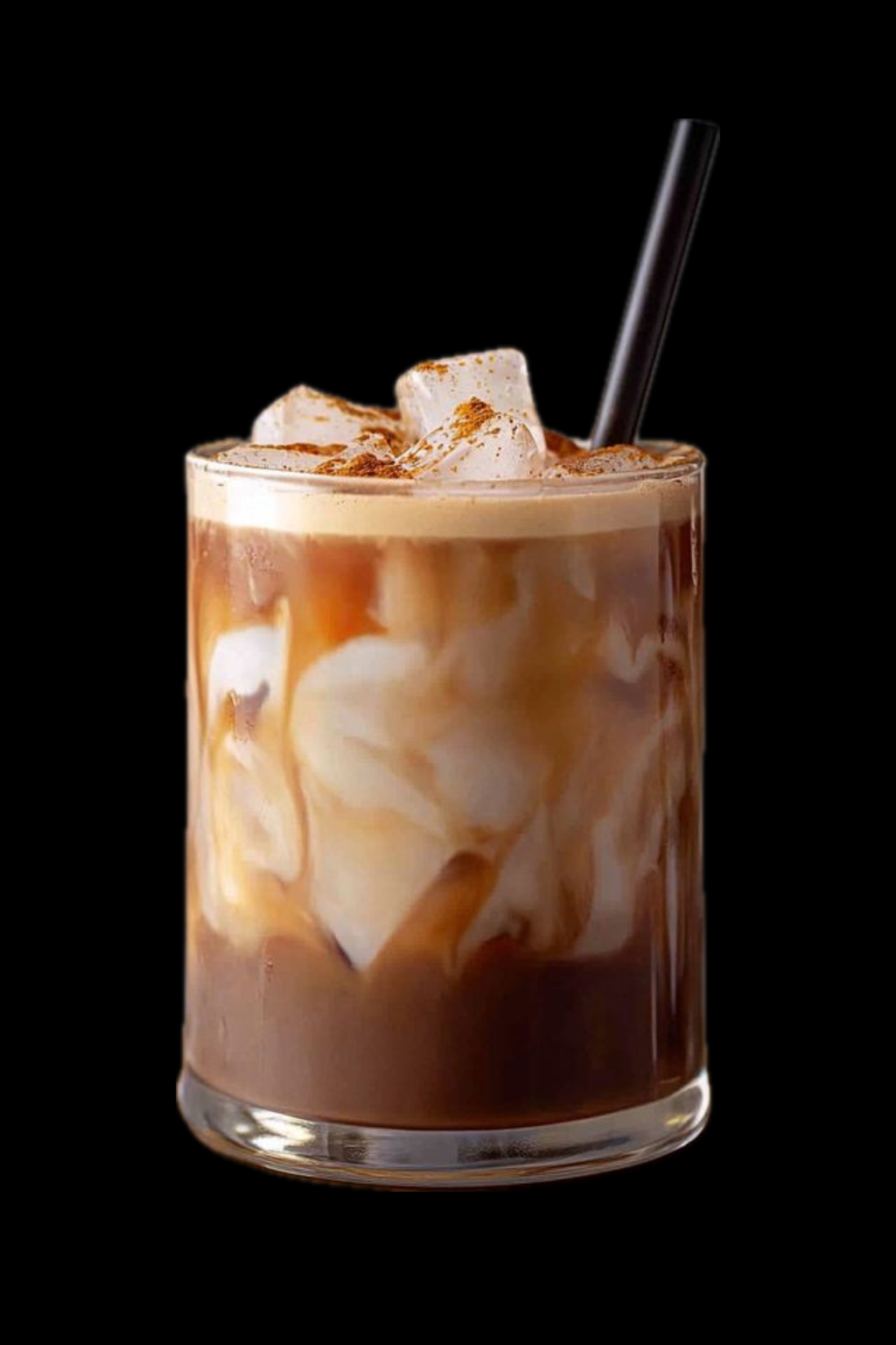 Cold mocha coﬀee