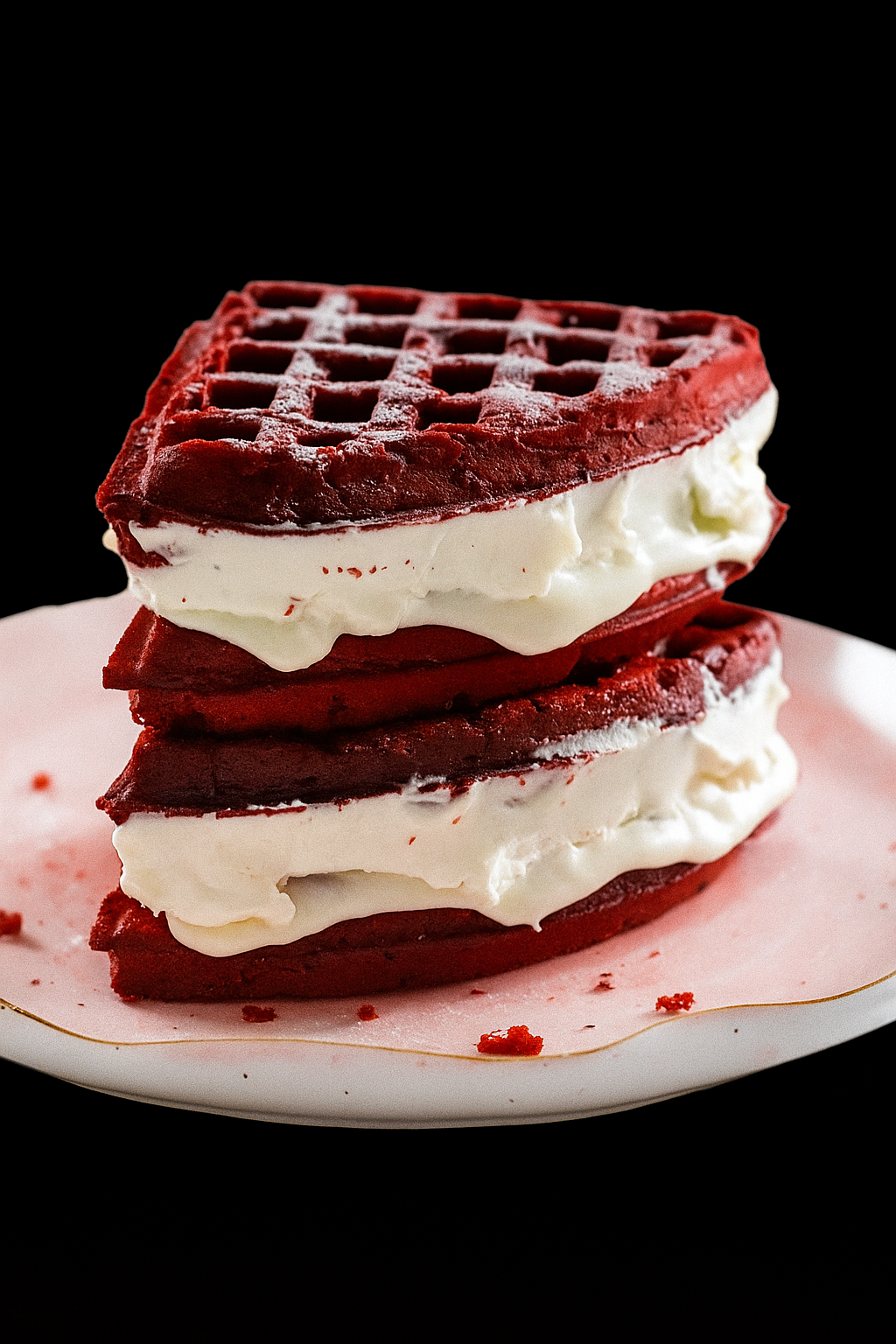 Red Velvet Waffle