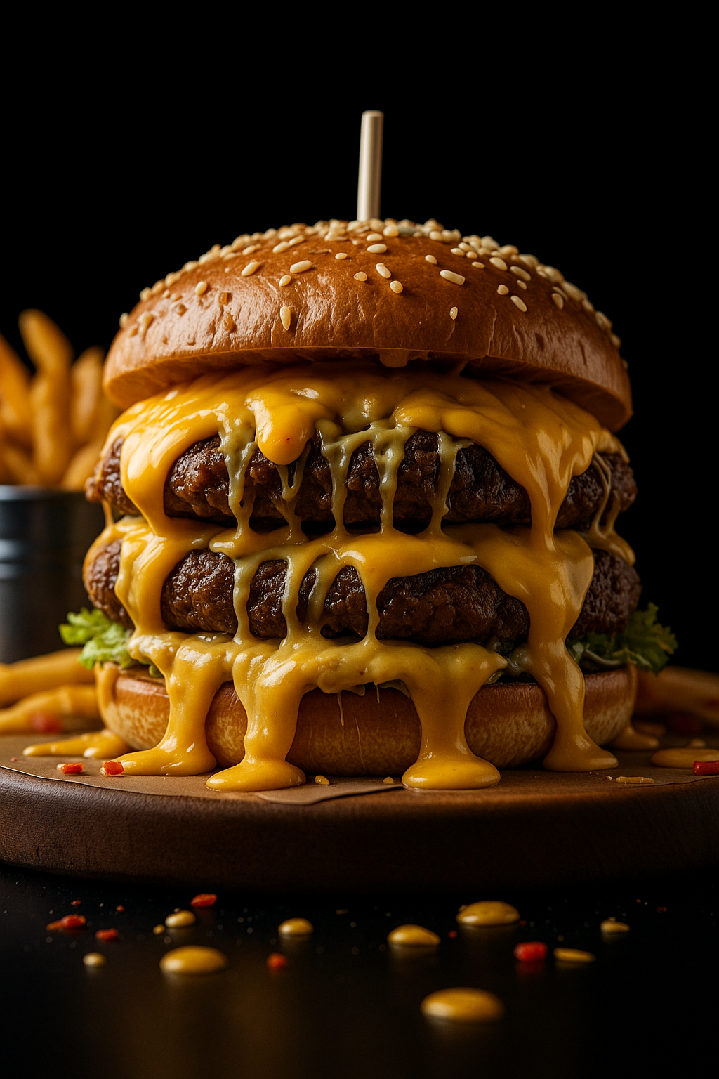 Extra Cheese Burger